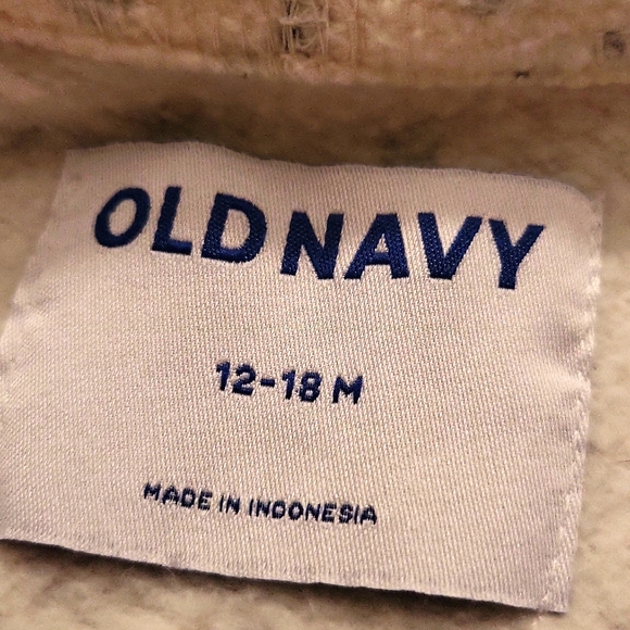 Old Navy polka dot zip up hoodie - Picture 3 of 5